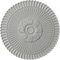 Ekena Millwork Nexus Ceiling Medallion (Fits Canopies up to 2 3/4"), Hand-Painted Frost, 30"OD x 1 1/4"P CM30NEFRF - alternate 1